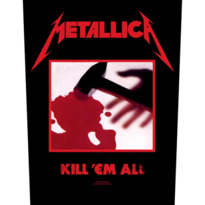 metallica kill em all back patch