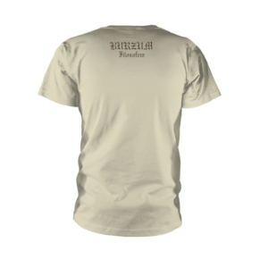 burzum filosofem cream coloured t shirt back