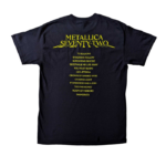 metallica 72 seasons squared black t-shirt back