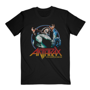 anthrax spreading the disease black t-shirt