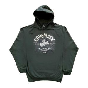 godsmack celtic dark green hoodie