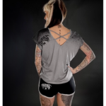 hyraw bad dreams grey t-shirt back