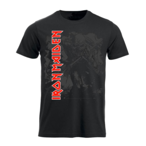 iron maiden trooper watermark black t-shirt