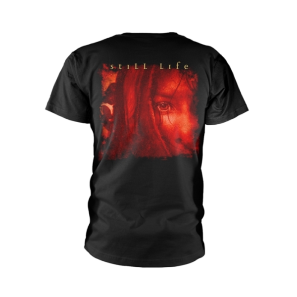 opeth still life black t-shirt back