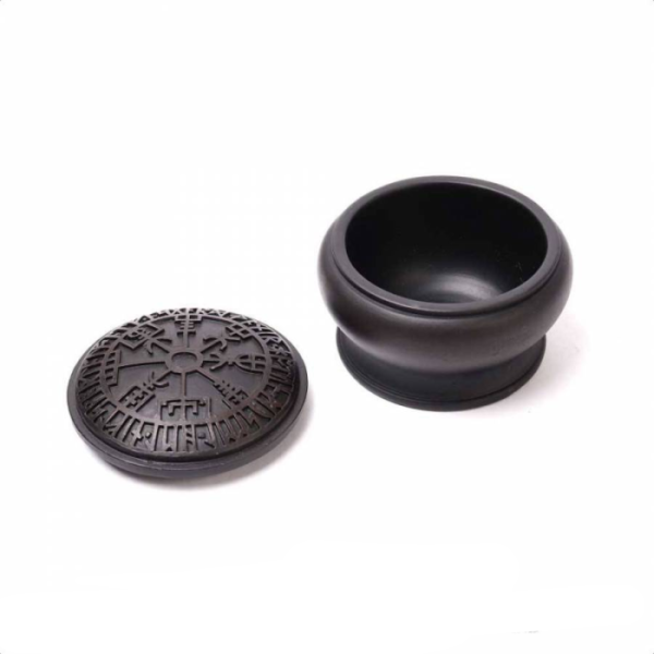 alchemy gothic vegvisir trinket box open lid