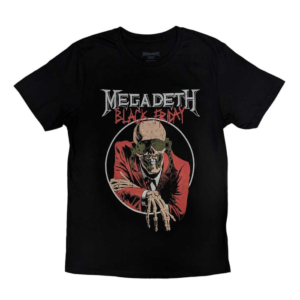 megadeth black friday black t shirt