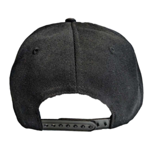 slayer pentagram logo black baseball cap back