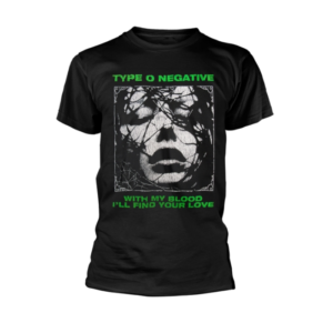 type o negative with my blood black t shirt