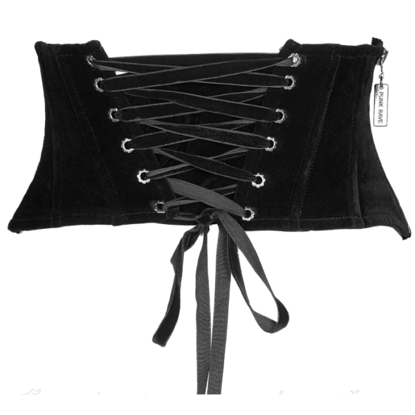 PUNK RAVE - Hidden Desire Black Corset - Image 2