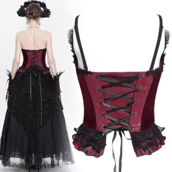 EVA LADY - Divine Darkness Over Bust Corset [R] - Image 2