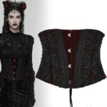 PUNK RAVE - Rose Rouge Waist Corset