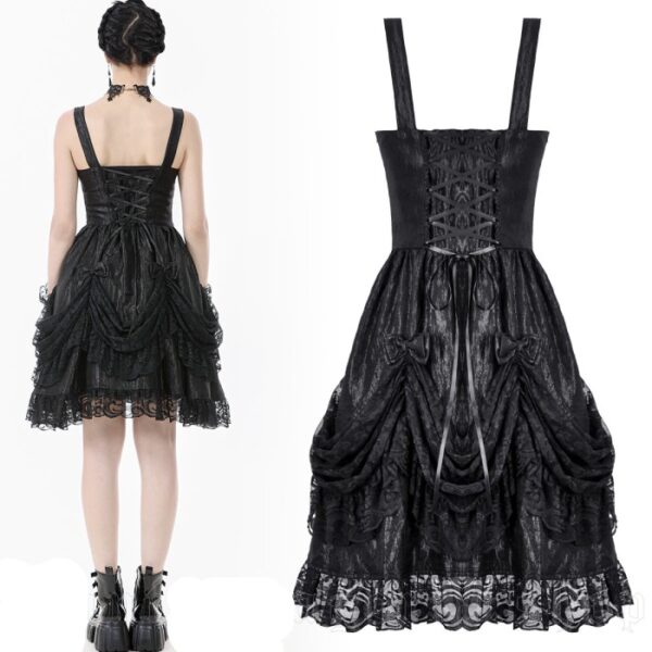 DARK IN LOVE - Borealis Noir Dress - Image 2