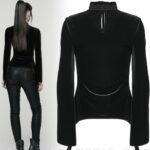 PUNK RAVE - Queen Of Heart Black Top - Image 2