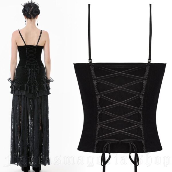 DARK IN LOVE - Victoriana Corset Top - Image 2