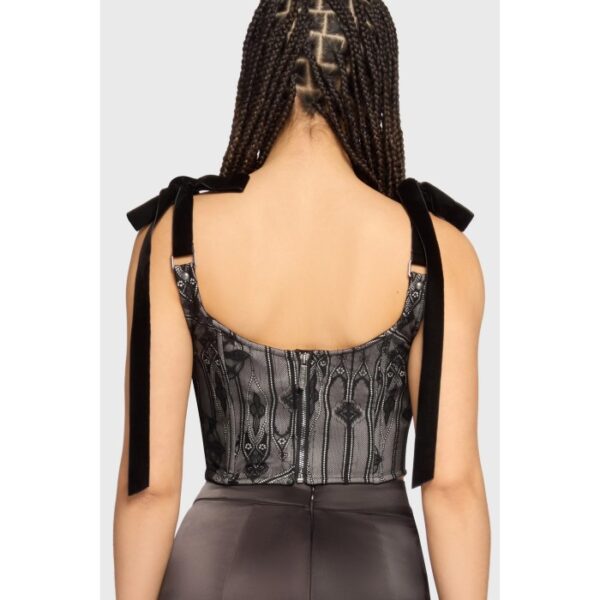 KILLSTAR - Hallowed Obscura Corset Top - Image 2