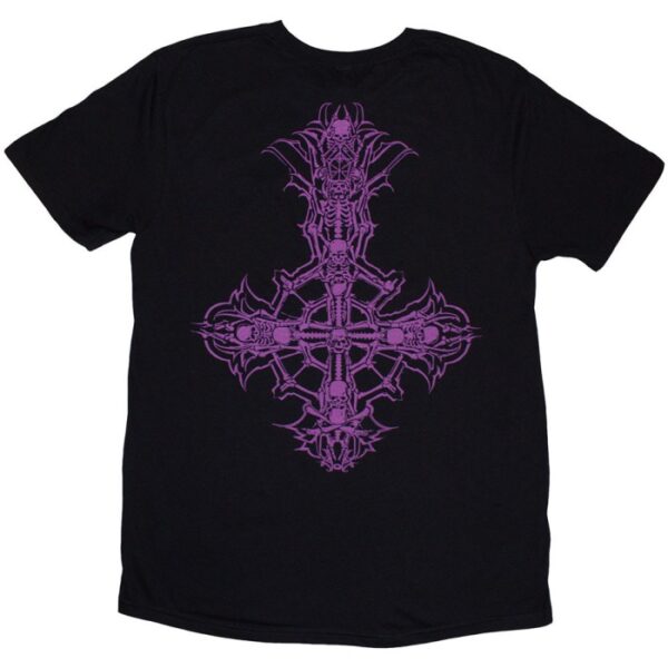 GHOST - Metal Logo & Purple Grucifix - Image 2